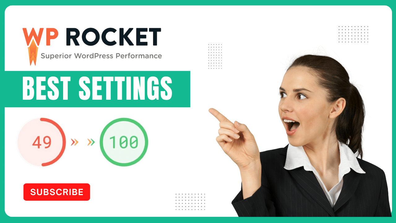 WP Rocket Best Settings