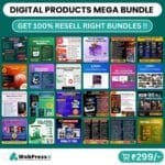 Digital Products Mega Bundle With Products CSV