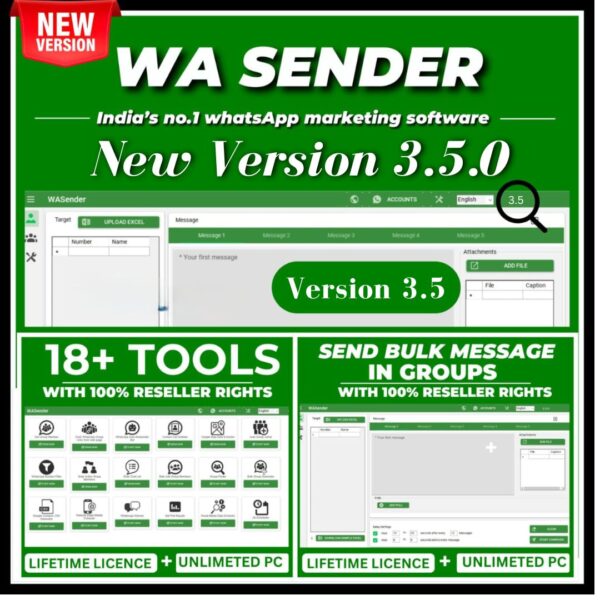 WA Sender 3.5.0 – The Ultimate WhatsApp Marketing Tool