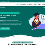 Online Course & Digital Products Selling Website Template With 2000+ Products